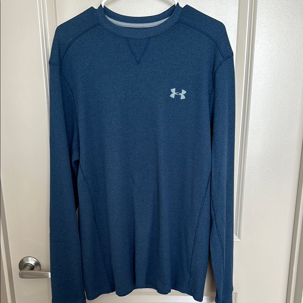 Under Armour Blue Long Sleeve Performance Tee